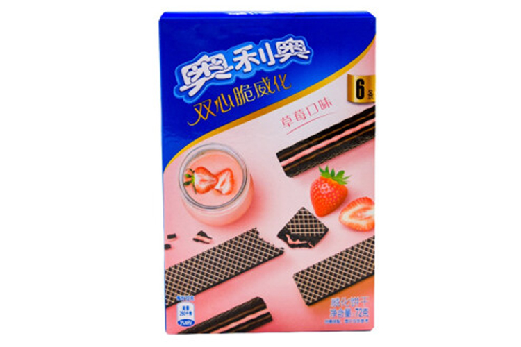 OREO SANDWICH WAFER STRAWBERRY 72G